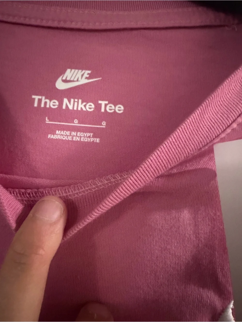 Nike Pink Crewneck The Nike Tee